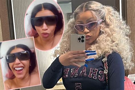 Cardi B Hilariously Documents Laser Hair Removal Process on。